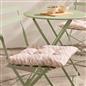 OHS Seat Pads 2 Water Resistant Outdoor Cushions Garden Chair Covers Ties