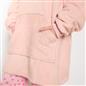 OHS Teddy Fleece Sherpa Lined Hooded Blanket Soft Oversized Adults Throw