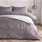 OHS Embossed Bedding Set Textured Duvet Cover with Pillowcase