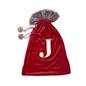 OHS Christmas Alphabet Stocking Sack Set Festive Xmas Santa Gift Bag