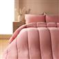 OHS Coverless Duvet & Pillowcase 10.5 Tog Bedding Set Easy Care Reversible