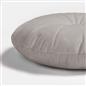 OHS Velvet Filled Cushion Round Bedroom Decor Scatter Chair Sofa Button Pillow