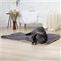 OHS Quilted Pet Blanket Soft Sherpa Fleece Animal Dog Cat Throw