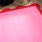 OHS Scallop Edge Rug Non Slip Soft Modern Carpet Living Room Bedroom