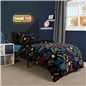 OHS Gaming Print Bedding Set Soft Thermal Fleece Duvet Cover with Pillowcase