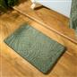 Leaf Bath Mat Bathroom Shower Non-Slip Toilet Memory Foam Thick Absorbent Rug