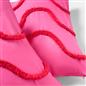 OHS Tufted Waves Cushion Covers 2 Pack Decorative Square Pillowcases