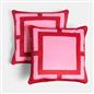 OHS Square Print Cushion Covers Matte Velvet Living Room Pillowcases Home Decor