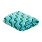OHS Swirl Print Throw Soft Blanket Polar Fleece Lightweight Bedspread