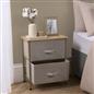 OHS Fabric Cabinet Bedside 2/3/4/5/6 Drawers Storage Unit Clothes Home Organiser