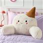 OHS Character Cuddle Cushion Soft Fleece Reading Pillow with Arms Bed Chair