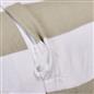 OHS Stripe Frill Cushion Covers Microfibre Square Pillowcases Home Decor