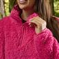 OHS Half Zip Hoodie Plain Thermal Teddy Fleece Winter Jumper Pullover Sweatshirt
