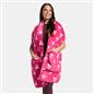 OHS Bows Pocket Scarf Coral Fleece Sherpa Lined Thermal Winter Wrap Hand Warmer