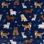 OHS Print Pet Bed Fleece Paw Checks Leopard Stripes Xmas Calming Cushion Dog Cat