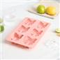 OHS Bow Shape Ice Cube Tray Silicone Ice Maker Mould Easy Release BPA Free