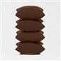 OHS Boucle Cushion Covers  2 Pack Teddy Fleece Square Pillowcases Home Decor