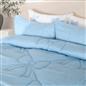 OHS Bow Lattice Coverless 7.5 TOG Duvet Bedding Set with Pillowcase
