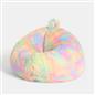 OHS Kids Fluffy Bean Bag Chair Seat Footstool Rest Filled Warm Soft Cushion