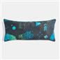 OHS Kids Print Bolster Pillow Soft Neck Back Support Filled Cushion