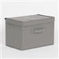 Storage Box Foldable Fabric Lid Toys Books Organiser Space Saving Clothes Bin