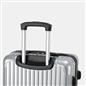 OHS Hard Shell Suitcase Luggage Set Travel ABS 4 Wheels Trolley Cabin Carry-On