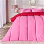 OHS Coverless Duvet & Pillowcase 10.5 Tog Bedding Set Easy Care Reversible
