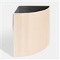 OHS Corner Laundry Basket Folding Hamper Bag Clothes Bin Storage with Lid