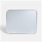 OHS Bathroom Mirror Metal Framed Vanity Wall Mounted Shower Home Decor
