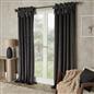 OHS Velvet Eyelet Curtains Bow Decor 2 Pair Of Ready Made Luxury Thick Ring Top