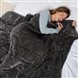 OHS Waffle Fleece Weighted Blanket Sleep Therapy Anxiety Super Soft Bed Throw