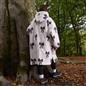 OHS Bows Print Drying Changing Robe Sherpa Lined Water Resistant Oversized Coat
