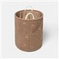 OHS Storage Basket Handles Boucle Fleece Laundry Clothes Organiser