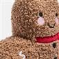 OHS Gingerbread Weighted Door Stop Xmas Decorative Boucle Stopper Wedge