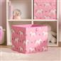 Storage Cube Boxes Unicorn 2/4 Pack Folding Space Saving Shoe Toy Cube Tidy Set