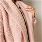 OHS Waterfall Long Cardigan Warm Teddy Fleece Open Front Wrap Loungewear Outwear