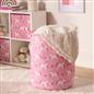 OHS Kids Laundry Basket Clothes Storage Toy Organiser Pop Up Hamper Bag Handles