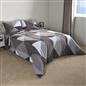 OHS Geometric Teddy Fleece Coverless Duvet Quilt Bedding Set 10.5 TOG Pillowcase