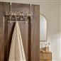 OHS Bows Over the Door Hook Hanger 5 Hooks Metal Coats Towel Rack