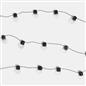 OHS Solar String Lights 20 LED Bulbs Outdoor Garden Festoon Lighting Auto Sensor
