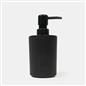 Bathroom Accessories 4 Piece Set Ribbed Soap Dispenser Holder Tumbler Toothbrush