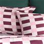 OHS Checkerboard Print Bedding Set Microfibre Duvet Cover with Pillowcase