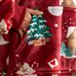 Xmas Hoodie Blanket Throw Sherpa Fleece Warm Plush Jumper Sweatshirt Super Soft