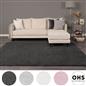 OHS Fluffy Teddy Rug Soft Bedroom Floor Carpet Plush Area Mats For Living Room