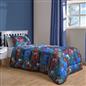 Football Coverless 10.5 Tog Duvet Pillowcase Quilted Set Kids Single Bed Cover