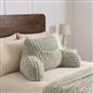 OHS Reading Cuddle Cushion Fleece Heatable Pillow Arms Chair Back Support