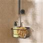 OHS Over-the-Door Shower Caddy Hanging Storage Organiser Rust Resistant Metal