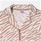 OHS Animal Print Pyjama Set Jersey Button Through Nightwear Loungewear