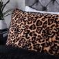 OHS Leopard Bedding Set Sherpa Fleece Reversible Duvet Cover with Pillowcase
