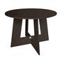 OHS Angular Dining Table 4-Seater Round Circle Kitchen Tables Engineered Wood